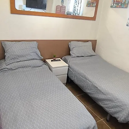 Doble Junto Al Mar, Cocina Y Bano Privados - Seaside Double Private Kitchen & Bathroom Algeciras